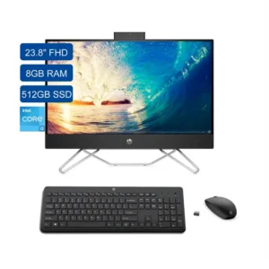 Computador All in One HP 23.8" Pulgadas Cb1023la - Intel Core i3 - RAM 8GB - Disco SSD 512 GB